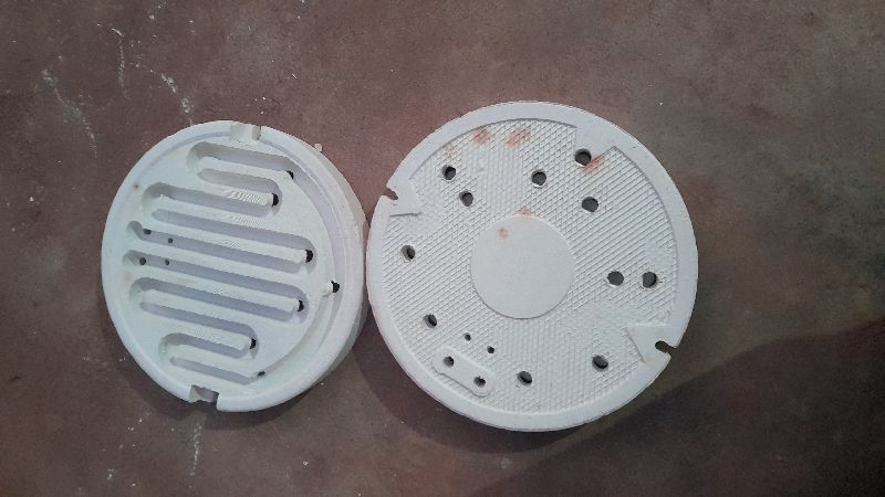 Polished Ceramic Heater Plate, for Serving Food, Size : 158mm, 166mm, 178mm, 190mm, 215mm, 8inch.10inch