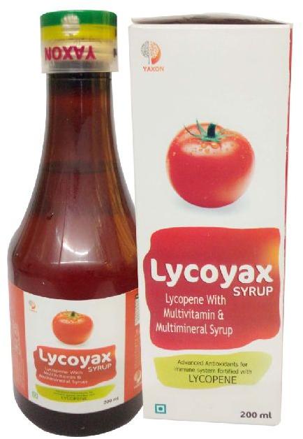 Lycopene, Methylcobalamin, Multivitamins with Multi Minerals Syrup