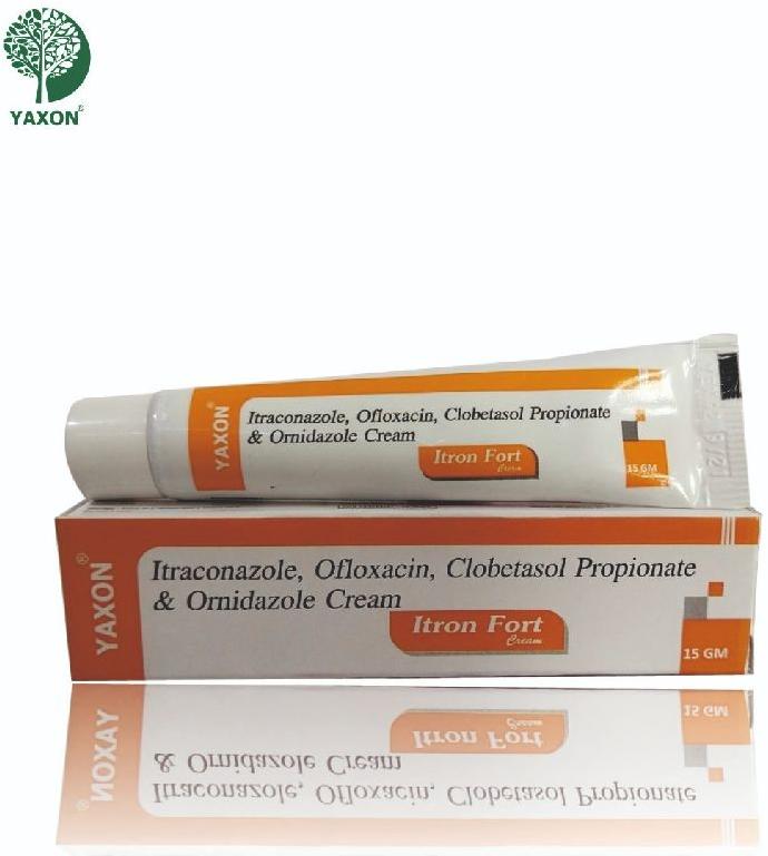 Itraconazole, Ofloxacin, Clobetasol Propionate and Ornidazole Ointment