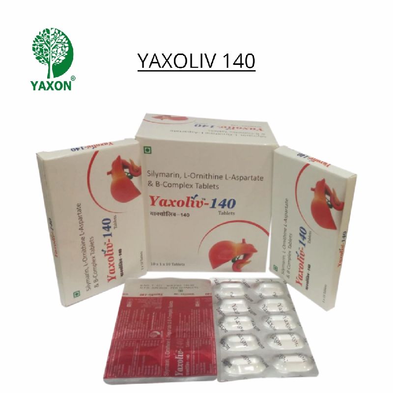 Silymarin + Vitamin-B Complex Tablets, Packaging Type : Alu Alu