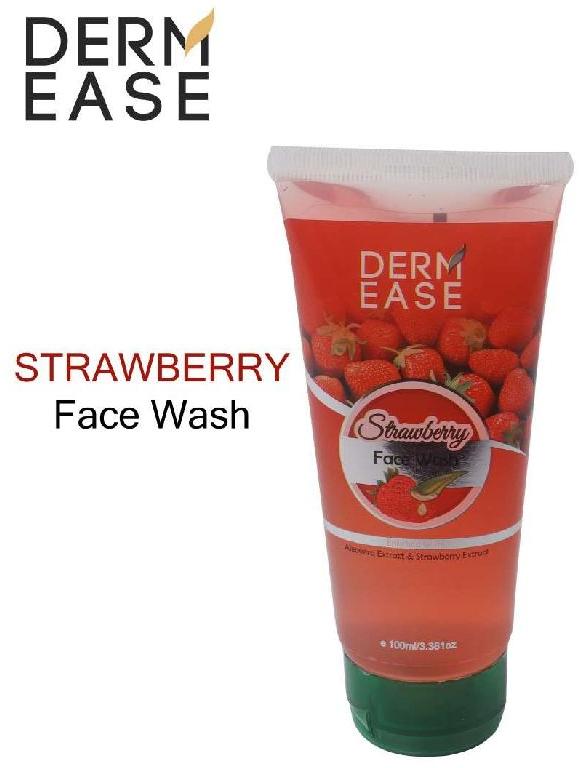 Derm Ease Strawberry Face Wash