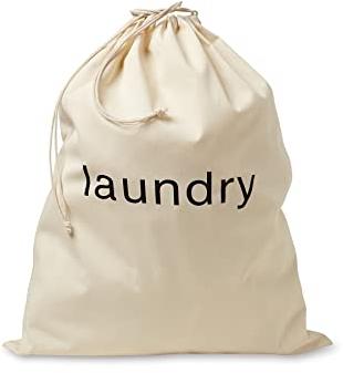 Plain Cotton Laundry Bag, Color : Creamy, White