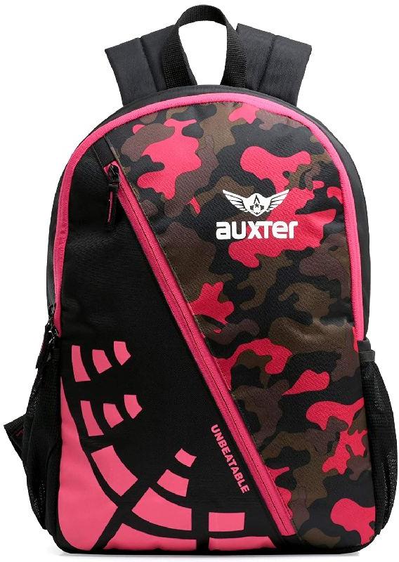 Auxter Nylon School Backpack, Feature : Easy To Carry, High Grip