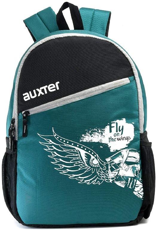 Auxter Plain Printed School Bag, Age : Adult