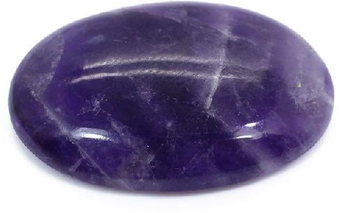 Amethyst Lace Agate Stone, Size : 29x20mm