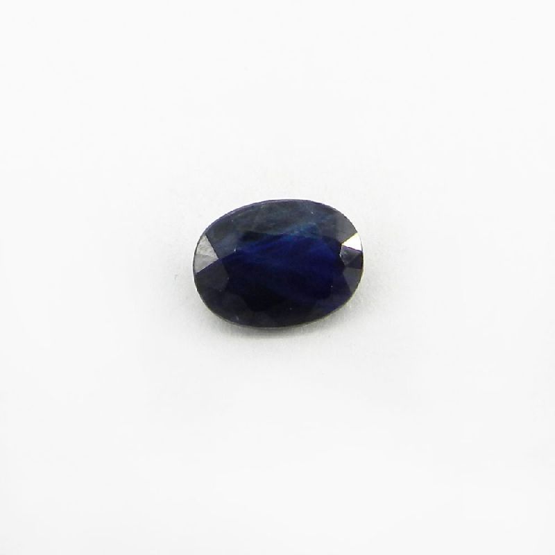  Oval Blue Sapphire Precious Stone, Size :  8x6mm