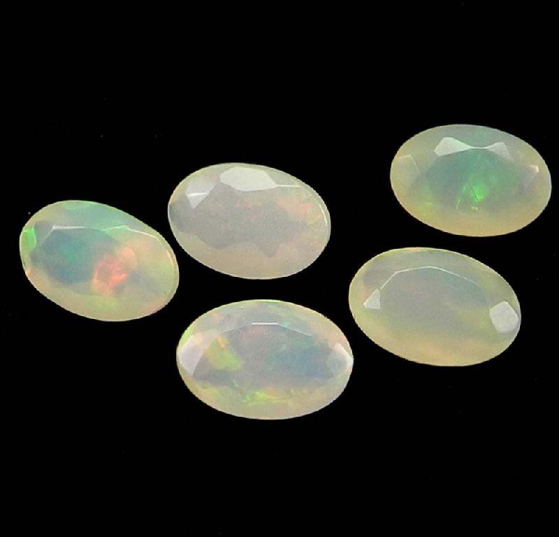 Oval Ethiopian Opal Stone