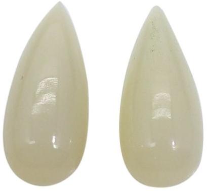 Natural Cream Quartz Semi Precious Stone