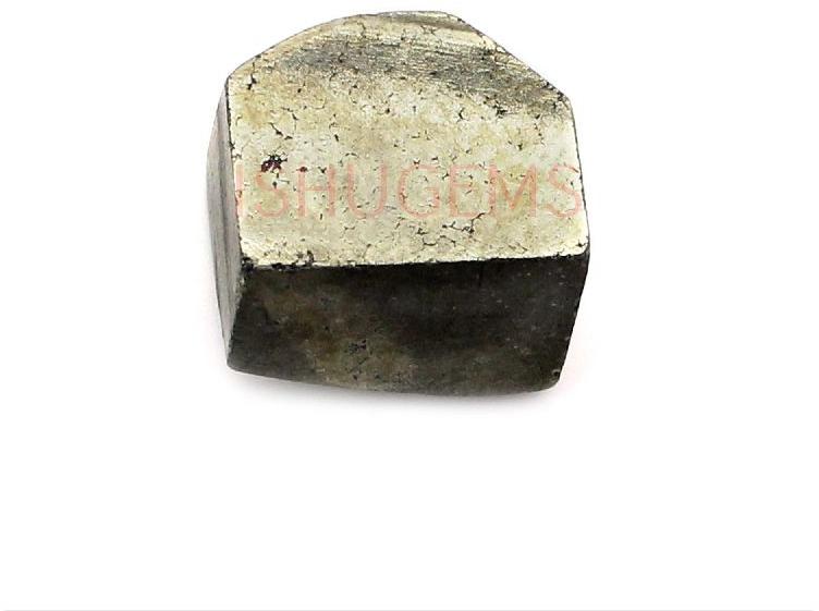 Free Form Natural Golden Pyrite Rough Stone, Size : 10x9mm