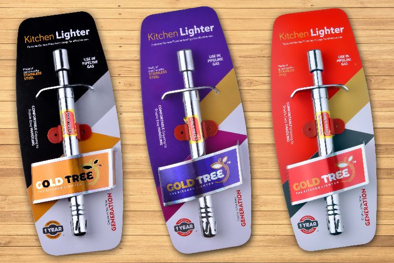 Gold Tree Heavy Kitchen Gas Lighter