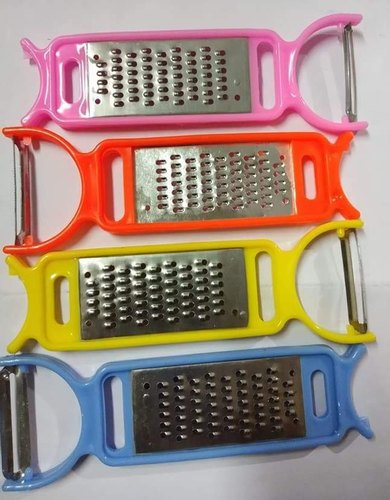 Hand Cheese Grater with Peeler, Color : Multi