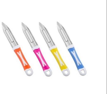 Stainless Steel Potato Peeler Knife, Color : Multi Color