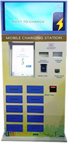 Addsoft MOBILE CHARGING KIOSK, Voltage : 220 V