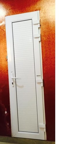 UPVC Bathroom Door, Frame Color : White