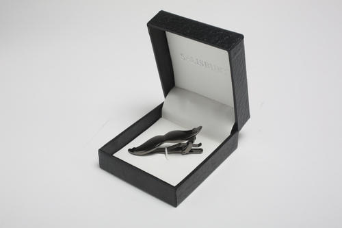Glossy Mens Tie Pin, Packaging Type : Box