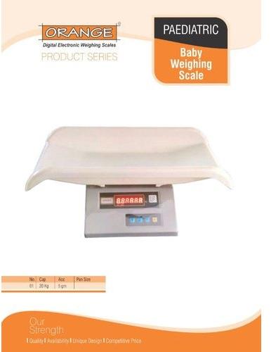 Orange Baby Weighing Scale, Display Type : Digital