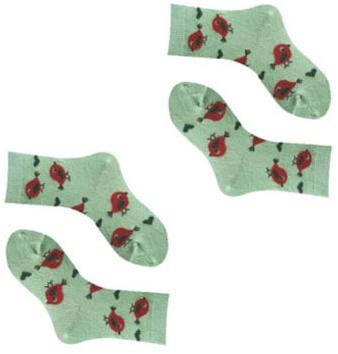 Welron Textiles Printed Ladies Terry Socks, Size : Small, Large, Medium