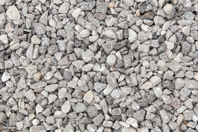 Honed 60mm Crushed Stone, Form : Solid