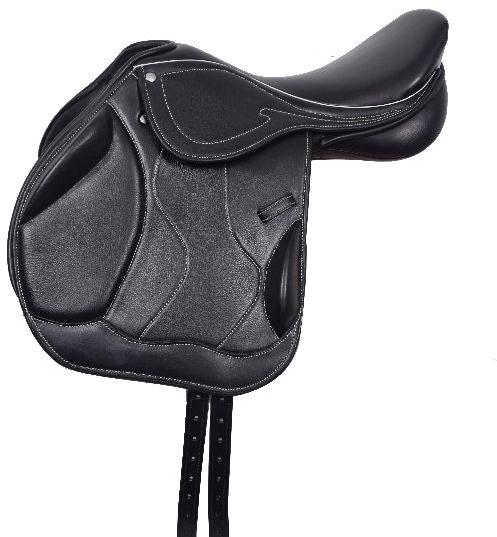 100% Genuine Leather Jumping Close Contact Saddle
