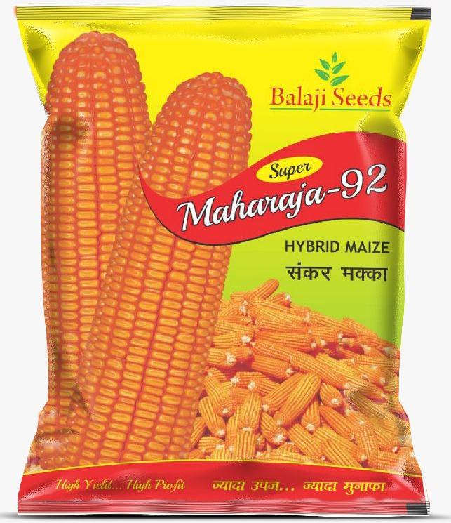 Super Maharaja 92 F1 Corn Seeds, Packaging Type : Vaccum Pack