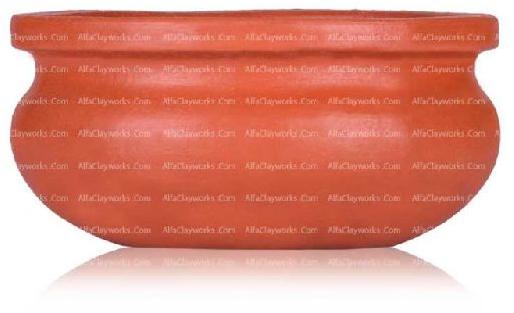Alfa Clayworks 460 gm CLAY BIRAYNI BOWL, Feature : Microwave Safe, Food Grade