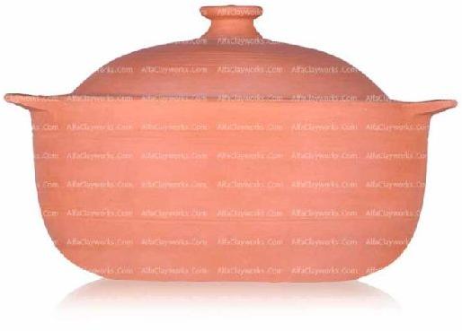 MODERN CLAY COOKING POT, Size : 9″ INCHES