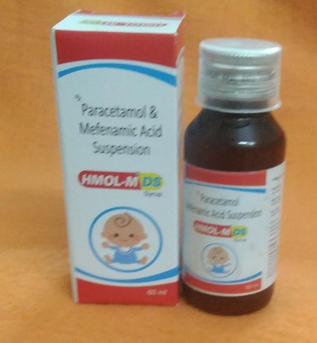 Mefenamic Acid And Paracetamol Suspension, Packaging Type : Box