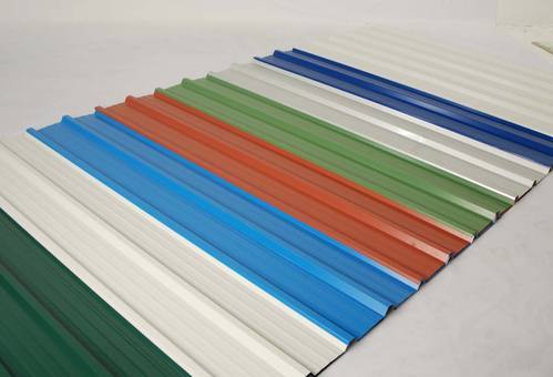 Rectangular Coated Steel / Stainless Steel Roofing Profile Sheets