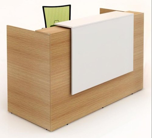PRE-LAMINATED Wooden Counter Table, for OFFICE, Design Type : Customized