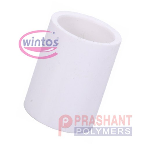 Wintos/wellgreen UPVC Coupler, Color : White