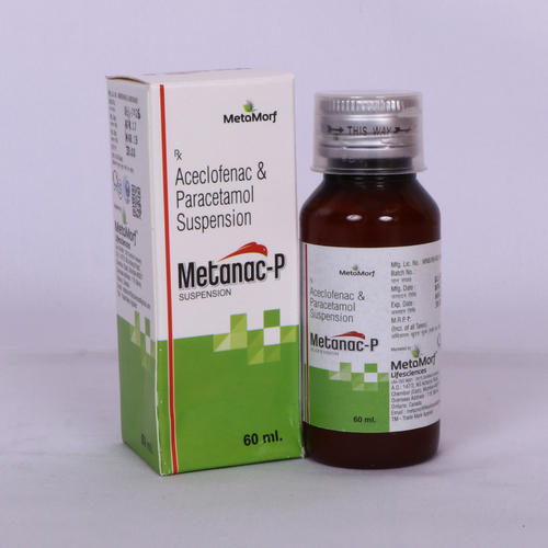 Aceclofenac and Paracetamol Suspension