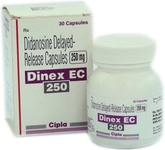 Dinex Didanosine Delayed Release Capsules