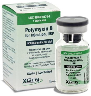 Polymyxin B Injection, Packaging Size : 1*1