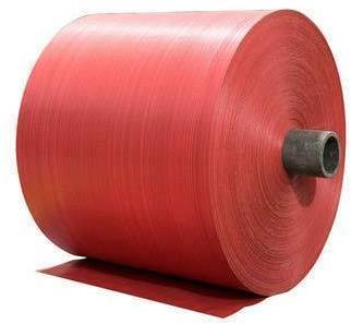 Polypropylene Red Fabric, for Textile Industry, Width : 2 Meter