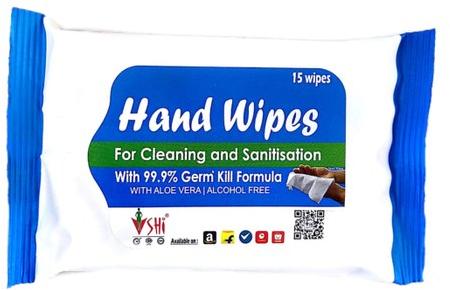 Plain Hand Wipes Tissues, Size : 320 mm x 320 mm