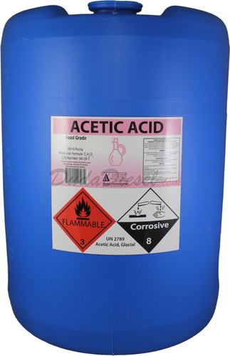 Acetic acid, Packaging Type : Bottles