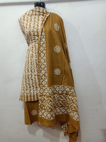 COTTON BATIK DRESS MATERIAL, Purity : 99% Purity