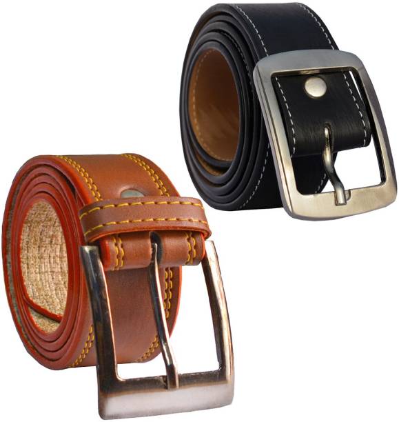 Steel Leather men belt, for Casual, Specialities : Easy To Tie