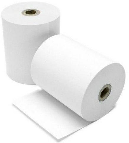 Plain White Thermal Paper Roll, Width : 6inch