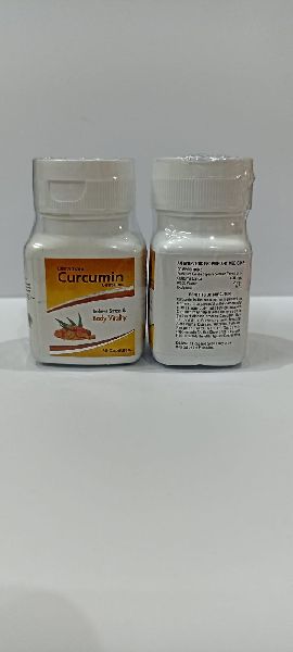 Curcumin capsules, Certification : ISO-9001: 2008 Certified