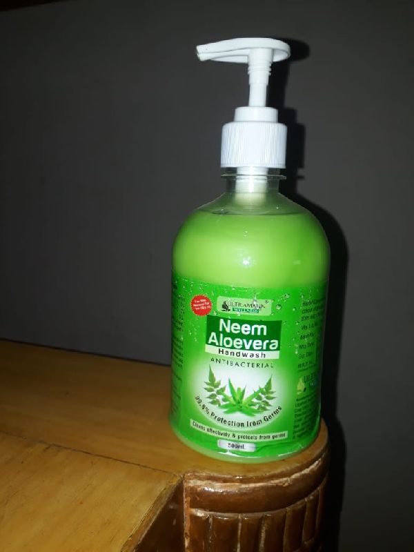 Neem Aloevera Antibacterial Hand wash, Shelf Life : 2yrs