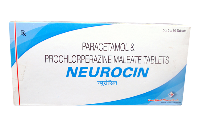 NEUOCIN Paracetamol &amp;amp;amp;amp; Prochlorperazine Maleate Tablets