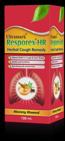 Resporex-HR Herbal Cough Remedy, Form : Liquid