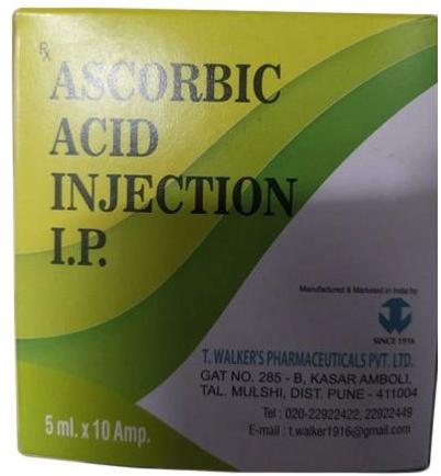 Ascorbic Acid Injection, Medicine Type : Allopathic