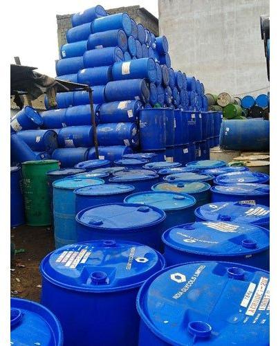 Round HDPE Water Plastic Barrel, Color : Blue