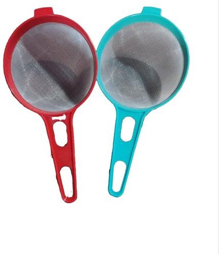 13 cm Plastic Tea Strainer, Color : Aqua Blue Red