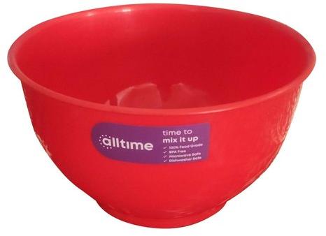Round 2300 ml Plastic Bowl, Features : 100% Food Grade, BPA Free, Dishwasher Safe, Microwave Safe
