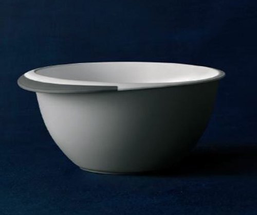 Round 4000 ml White Mixing Plastic Bowl