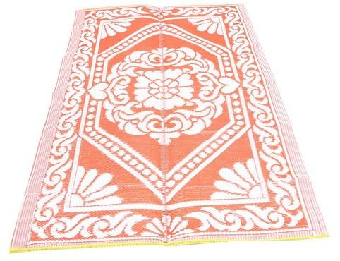 Sahil Rectangular 4x6 Feet Polypropylene Mat, Pattern : Printed