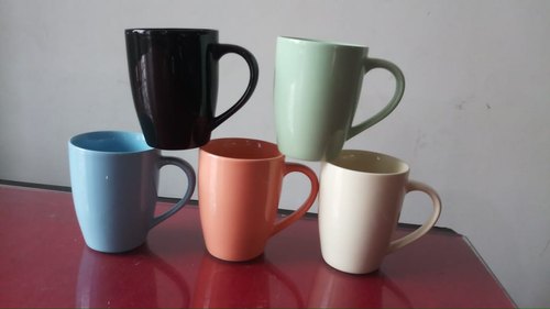 Plain Champ Ceramic Mug, Size : Large, Medium, Small